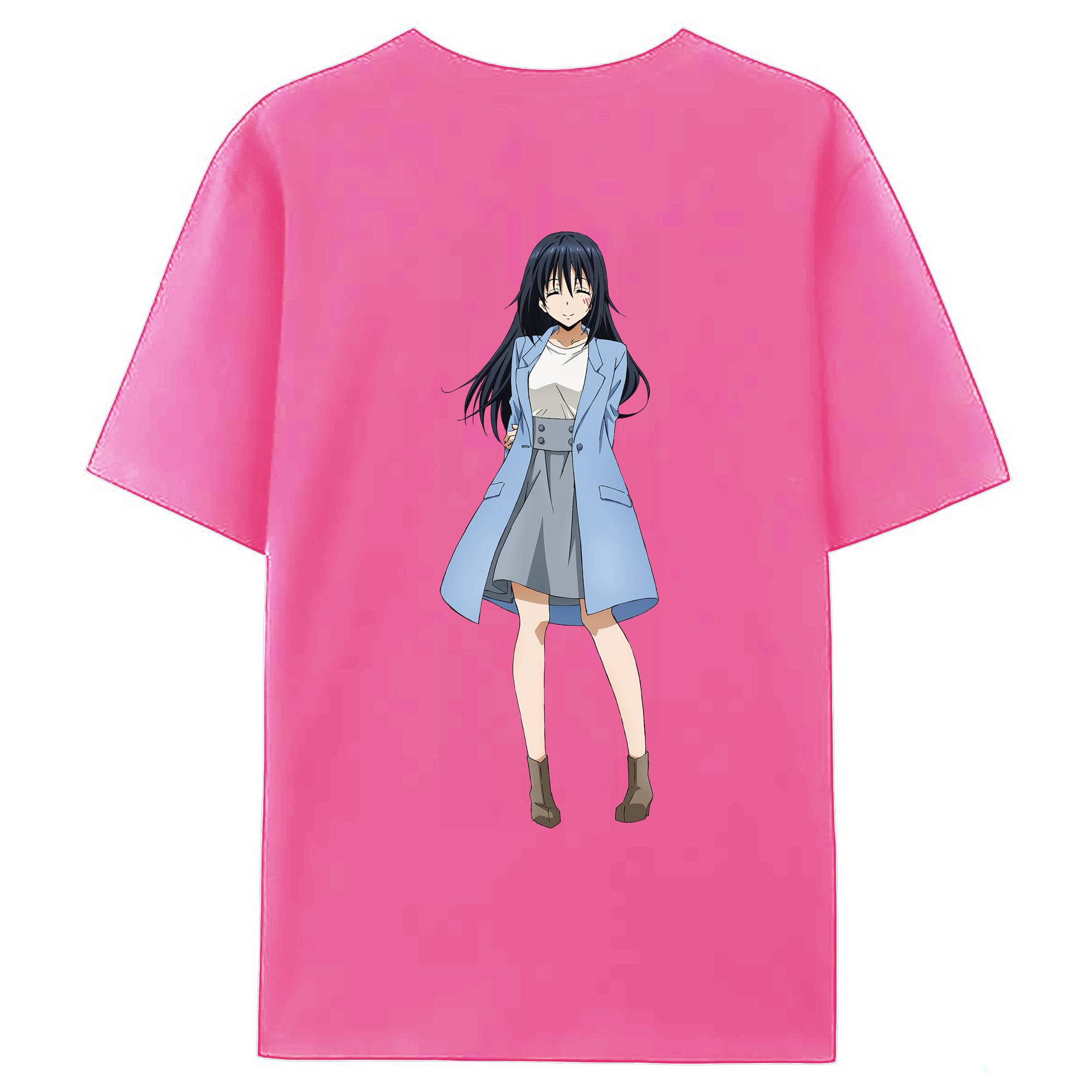 （画像用） 転スラ Regarding Reincarnated to Slime レディース半袖Tシャツ(バックプリント)